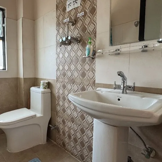 Attached bathroom